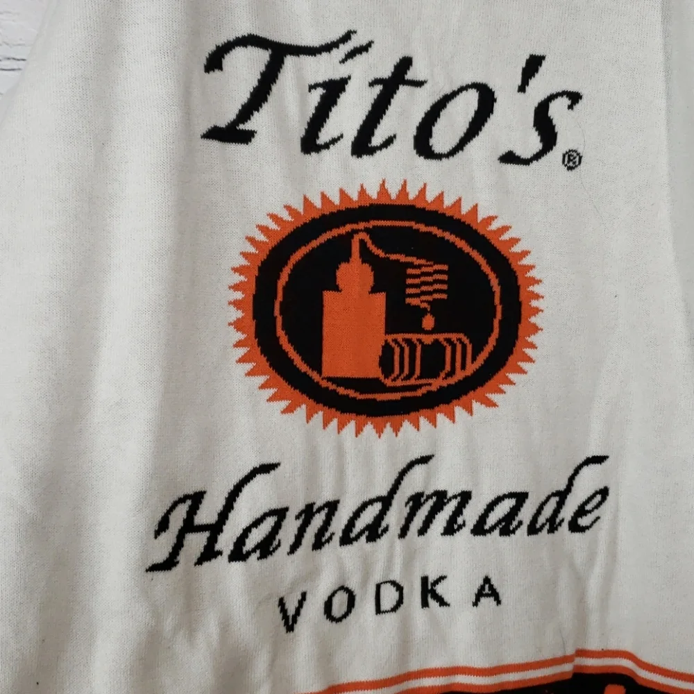 Tito’s Handmade Vodka Ugly Sweater 1/4 zip